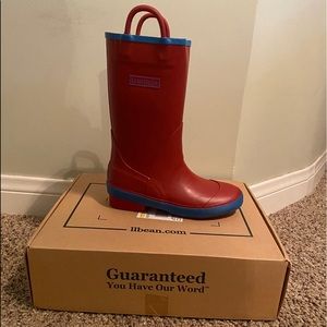 L.L Bean Little Girl Rain Boots
